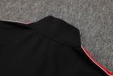 2025/26 M Utd Black Jacket Tracksuit