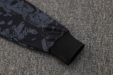 2025/26 Corinthians Black Jacket Tracksuit 喷墨