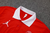 2025/26 PSG Red POLO Training Tracksuit