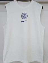 2025 In Milan White Pure Cotton Vest Jersey