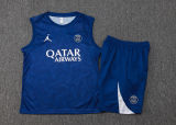 2025/26  PSG Sapphire Blue Vest Training Jersey(A Set) 喷墨