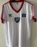 1984 Hamburger Home White Retro Soccer Jersey