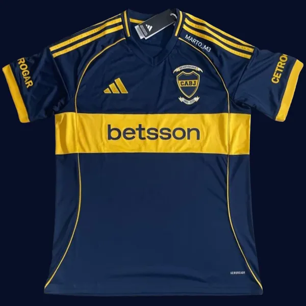 2025 Boca 120th Anniversary Edition Fans Soccer Jersey