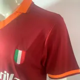 1983/1984 Roma Home Red Retro Soccer Jersey