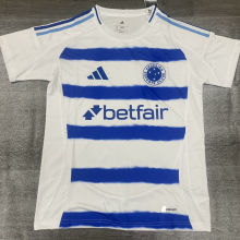 2025/26 Cruzeiro Away White Fans Soccer Jersey