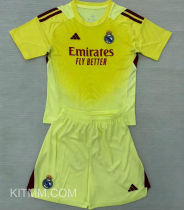 2025/26 RM Goalkeeper Kids Soccer Jersey