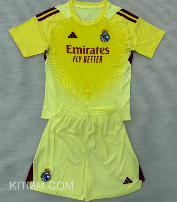 2025/26 RM Goalkeeper Kids Soccer Jersey