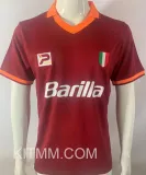 1983/1984 Roma Home Red Retro Soccer Jersey