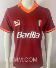 1983/1984 Roma Home Red Retro Soccer Jersey