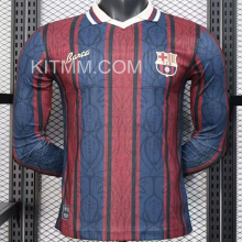 2025 BA 125th Retro Version Player Version Long sleeves Soccer Jersey