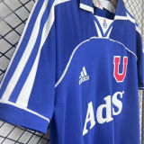 1999/2000 Universidad de Chile Home Blue Retro Soccer Jersey
