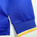 1996/97 Boca Home Blue Retro Long Sleeve Soccer Jersey