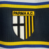 2002/03 Parma Away White Retro Long Sleeve Soccer Jersey