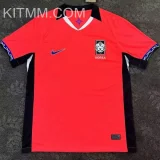 2025/26 South Korea Home Red Fans Soccer Jersey