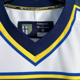 2002/03 Parma Away White Retro Long Sleeve Soccer Jersey