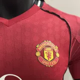 2025/26 M Utd Home Red Player Version Soccer Jersey