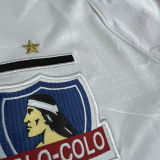 2025/26 Colo-Colo Home White Long Sleeve Soccer Jersey