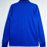 1994 Italy Home Blue Retro Long Sleeve Soccer Jersey