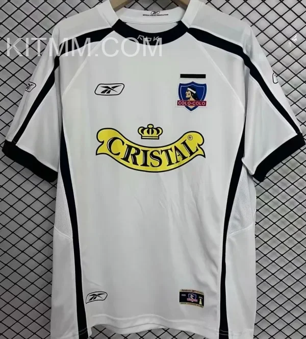 2005 Colo-Colo Home White Retro Soccer Jersey