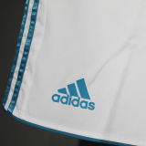 2017/18 RM Home White Retro Player Version Shorts Pants 球员版