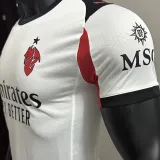 2025/26 AC Milan Away White Player Version Soccer Jersey