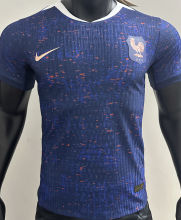2025/26 France Home Blue Player Version Soccer Jersey