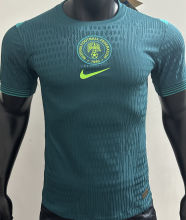 2025/26 Nigeria Away Green Player Version Soccer Jersey