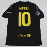 2011/12 BA Away Black Retro Player Version Long Sleeve Soccer Jersey  球员版