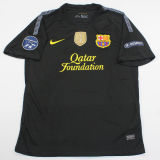 2011/12 BA Away Black Retro Player Version Long Sleeve Soccer Jersey  球员版