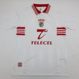 1997/1999 Benfica Away White Retro Soccer Jersey