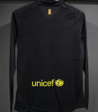 2011/12 BA Away Black Retro Player Version Long Sleeve Soccer Jersey  球员版