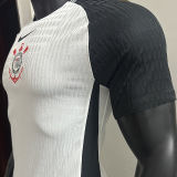 2025/26 Corinthians Home White Player Version Soccer Jersey