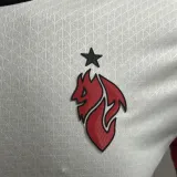 2025/26 AC Milan Away White Player Version Soccer Jersey
