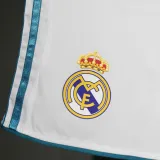 2017/18 RM Home White Retro Player Version Shorts Pants 球员版
