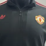 2025/26 M Utd Black Jacket