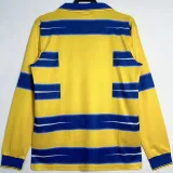 1998/99 Parma Home Yellow Retro  Long Sleeve Soccer Jersey