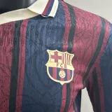 2025 BA 125th Retro Version Player Version Long Sleeve Soccer Jersey
