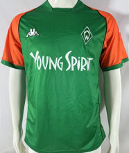 2003/04 Werder Bremen Home Green White Retro Jersey
