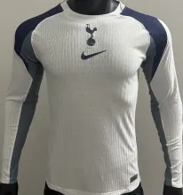 2025/26 TH FC Home White Player Version Long Sleeve Soccer Jersey