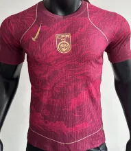 2025 China Red Special Edition Player Version Soccer Jersey