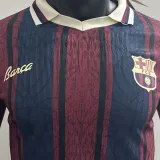 2025 BA 125th Retro Version Player Version Long Sleeve Soccer Jersey