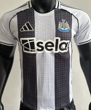 2025/26 Newcastle Home Player Version Soccer Jersey