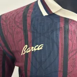2025 BA 125th Retro Version Player Version Long Sleeve Soccer Jersey
