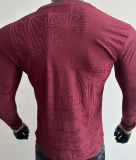 2025 Mexico Red Special Edition Player Version Long Sleever Jersey