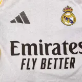2025/26 RM Home White Player Version Kids Jersey 球员版童装