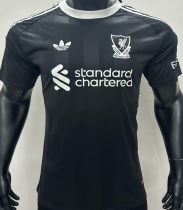 2025/26 LFC GK Black Player Version Soccer Jersey