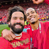 CHAMPIONS 24/25 LFC 1:1 Quality Home Fans Soccer Jersey 2024/25 ★★带胸前小章