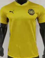 2025/26 Malaysia Home Yellow Player Version Soccer Jersey