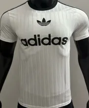 2025 AD~ White Retro Style Player Version Soccer Jersey