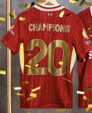 2024/25 LFC 1:1 Quality Home Red Fans Soccer Jersey 老款队徽
